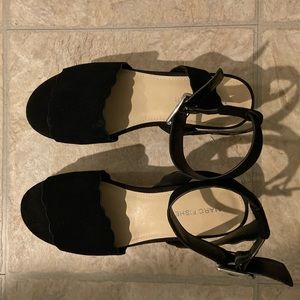 Marc Fisher, Black Wedges, 6.5